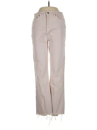 Pre-owned Zara Jeans In Tan