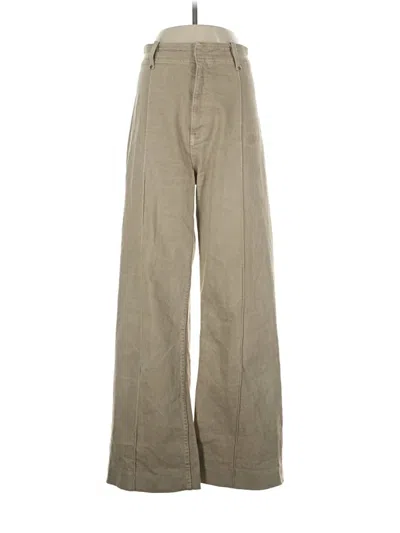 Pre-owned Zara Jeans In Tan