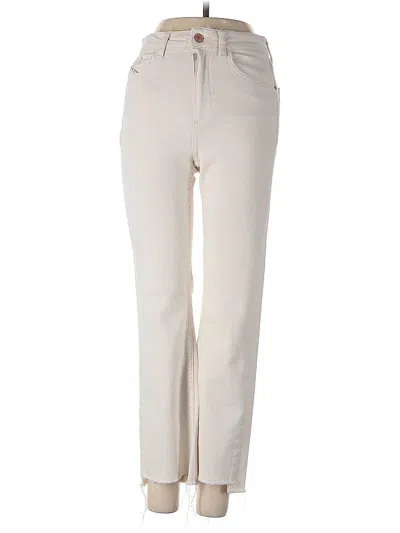 Pre-owned Zara Jeans In White