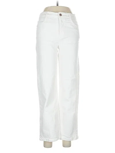 Pre-owned Zara Jeans In White