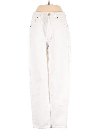 Pre-owned Zara Jeans In White