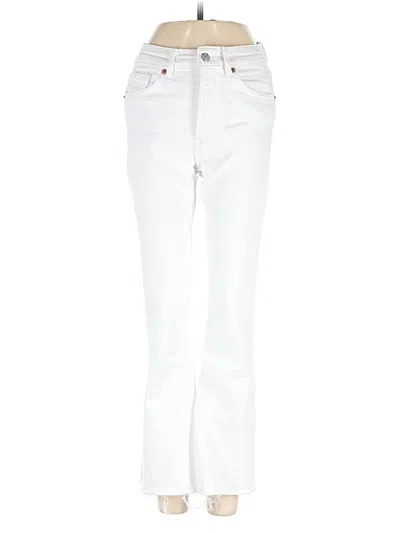 Pre-owned Zara Jeans In White