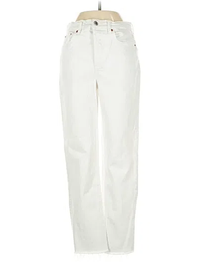 Pre-owned Zara Jeans In White