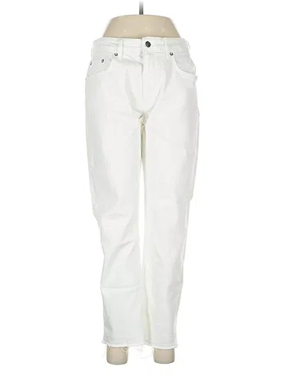 Pre-owned Zara Jeans In White