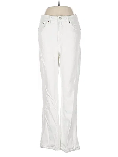 Pre-owned Zara Jeans In White