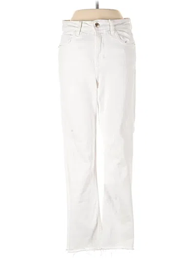 Pre-owned Zara Jeans In White