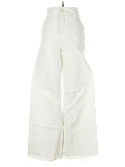 Pre-owned Zara Jeans In White
