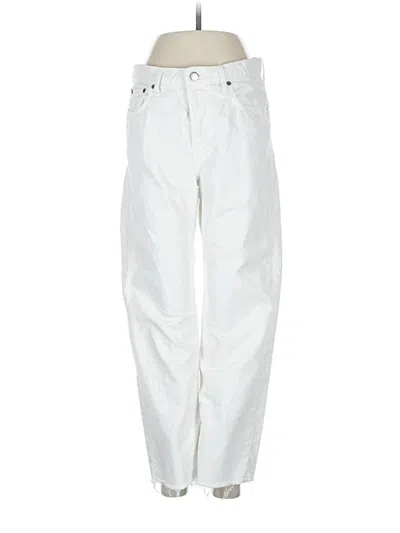 Pre-owned Zara Jeans In White