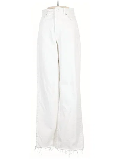 Pre-owned Zara Jeans In White