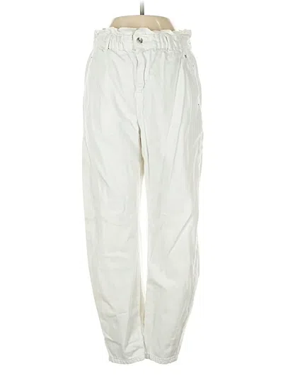 Pre-owned Zara Jeans In White