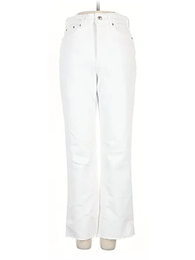 Pre-owned Zara Jeans In White