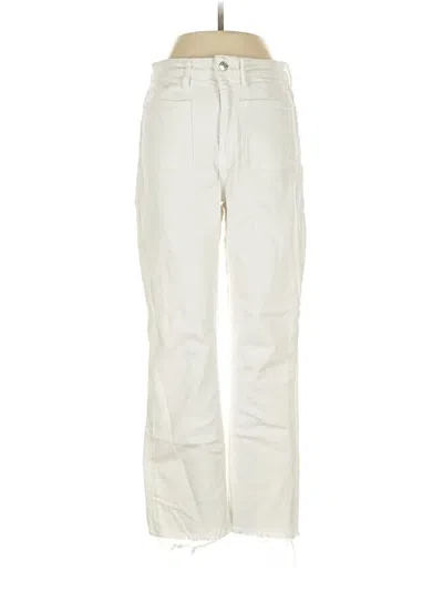 Pre-owned Zara Jeans In White