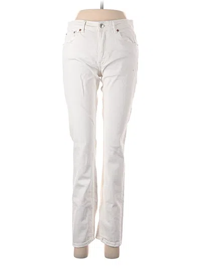 Pre-owned Zara Jeans In White