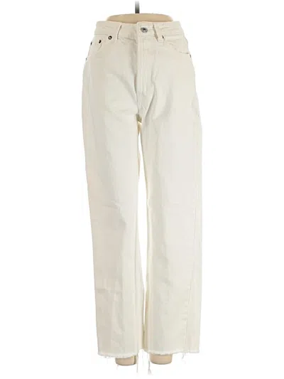 Pre-owned Zara Jeans In White