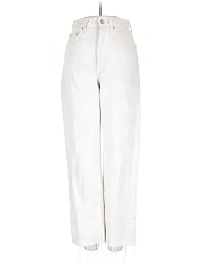 Pre-owned Zara Jeans In White