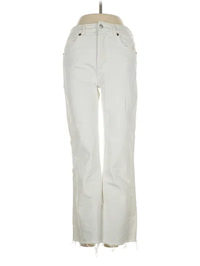 Pre-owned Zara Jeans In White