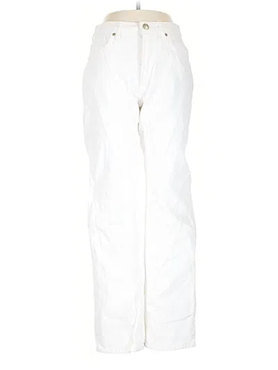 Pre-owned Zara Jeans In White