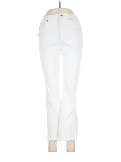 Pre-owned Zara Jeans In White