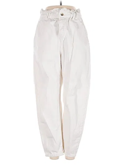 Pre-owned Zara Jeans In White