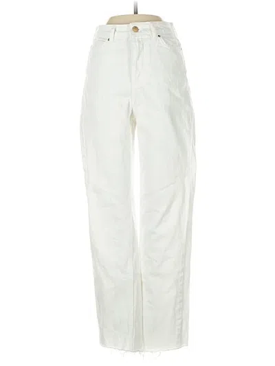 Pre-owned Zara Jeans In White