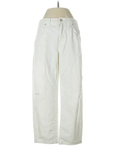 Pre-owned Zara Jeans In White