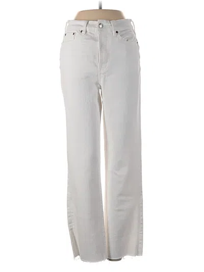 Pre-owned Zara Jeans In White