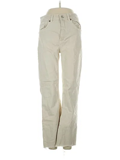 Pre-owned Zara Jeans In White