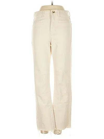 Pre-owned Zara Jeans In White