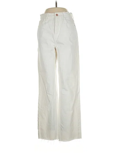 Pre-owned Zara Jeans In White