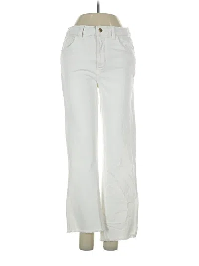 Pre-owned Zara Jeans In White