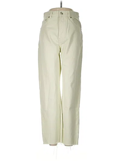 Pre-owned Zara Jeans In White