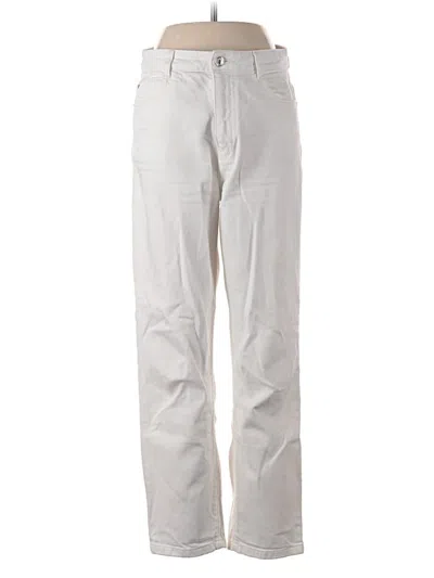 Pre-owned Zara Jeans In White