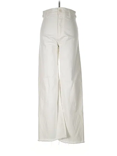 Pre-owned Zara Jeans In White
