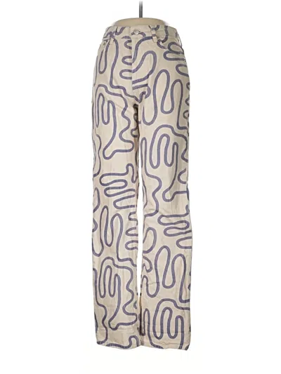 Pre-owned Zara Jeans In White