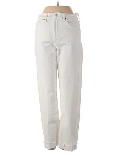 Pre-owned Zara Jeans In White