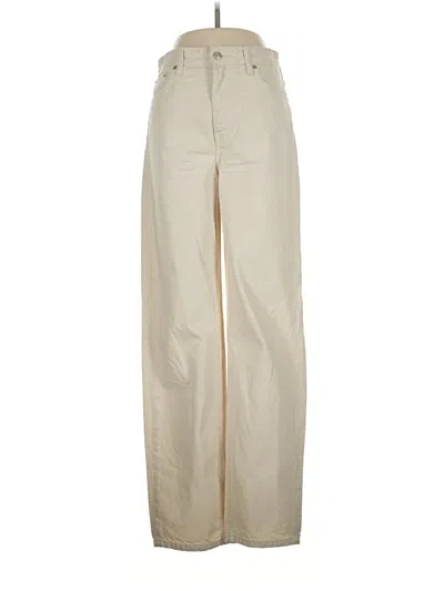Pre-owned Zara Jeans In White