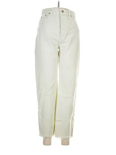 Pre-owned Zara Jeans In White