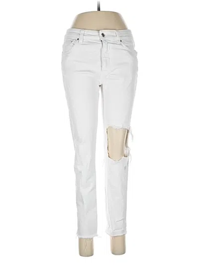 Pre-owned Zara Jeans In White