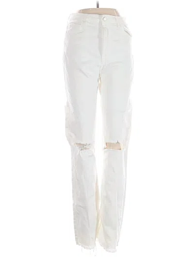 Pre-owned Zara Jeans In White