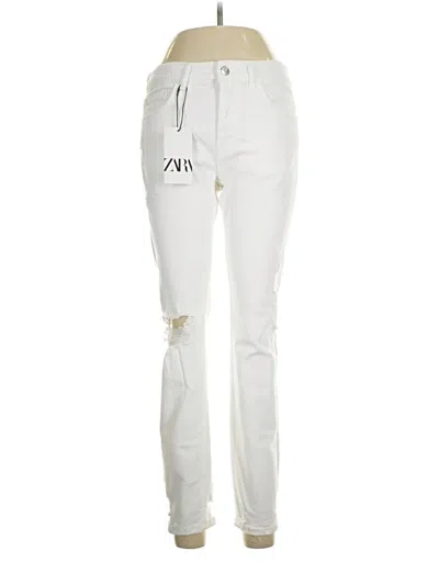 Pre-owned Zara Jeans In White