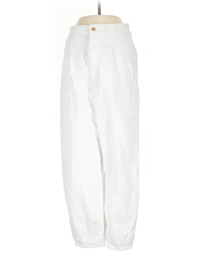 Pre-owned Zara Jeans In White