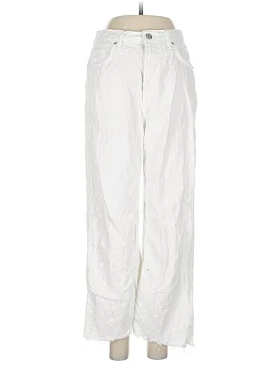 Pre-owned Zara Jeans In White