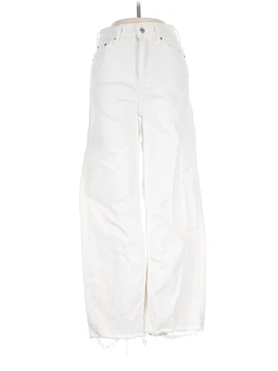 Pre-owned Zara Jeans In White