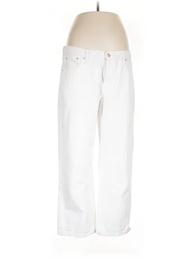 Pre-owned Zara Jeans In White
