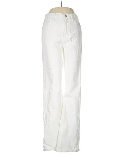 Pre-owned Zara Jeans In White