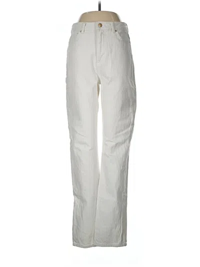 Pre-owned Zara Jeans In White