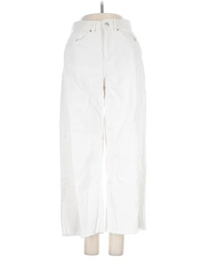 Pre-owned Zara Jeans In White