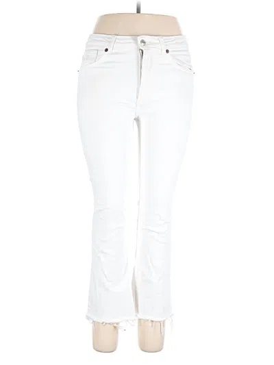 Pre-owned Zara Jeans In White