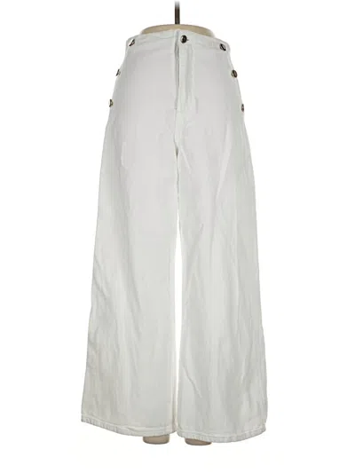 Pre-owned Zara Jeans In White