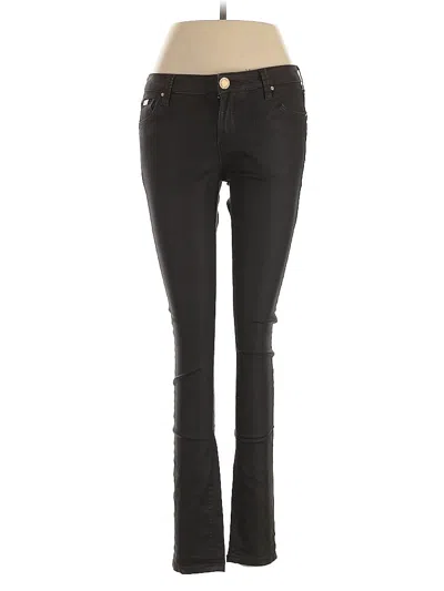 Pre-owned Zara Jeggings In Black